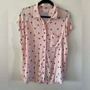 Rails chase strawberry blouse